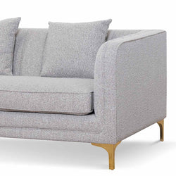 CLC6750-FS 3 Seater Sofa - Ash Grey Boucle - Furniture Castle