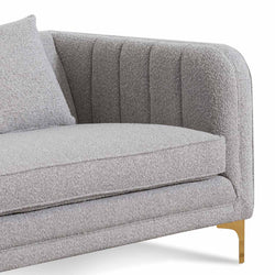 CLC6750-FS 3 Seater Sofa - Ash Grey Boucle - Furniture Castle