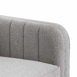 CLC6750-FS 3 Seater Sofa - Ash Grey Boucle - Furniture Castle