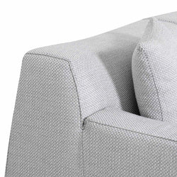CLC6828-YY 3 Seater Left Chaise Sofa - Passive Grey - Furniture Castle