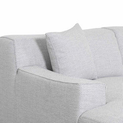 CLC6828-YY 3 Seater Left Chaise Sofa - Passive Grey - Furniture Castle