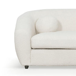 CLC6829-CA 3 Seater Sofa - Ivory White Boucle - Furniture Castle