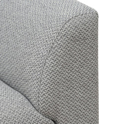 CLC6833-CA 4 Seater Fabric Sofa - Grey - Furniture Castle