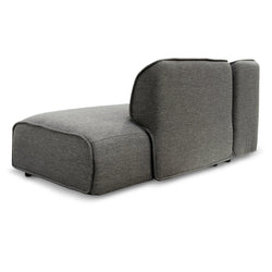 CLC6967-KSO Left Return Modular Fabric Corner Sofa - Graphite Grey - Furniture Castle