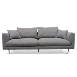 CLC6976-YY 4 Seater Fabric Sofa - Noble Grey - Furniture Castle