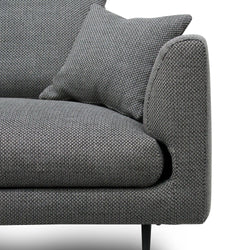 CLC6976-YY 4 Seater Fabric Sofa - Noble Grey - Furniture Castle