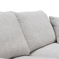 CLC6977-YY 4 Seater Fabric Sofa - Passive Grey - Furniture Castle