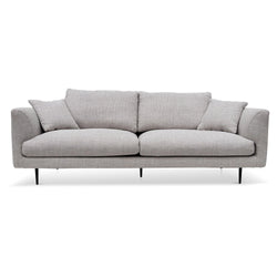CLC6977-YY 4 Seater Fabric Sofa - Passive Grey - Furniture Castle