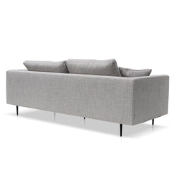 CLC6977-YY 4 Seater Fabric Sofa - Passive Grey - Furniture Castle