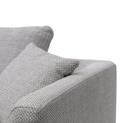 CLC6977-YY 4 Seater Fabric Sofa - Passive Grey - Furniture Castle