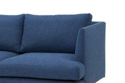 CLC762 3 Seater Fabric Sofa - Navy - Furniture Castle
