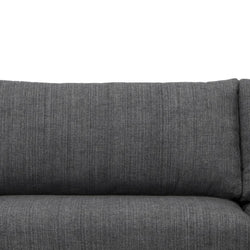 CLC768 3 Seater With Right Chaise - Metal Grey - Furniture Castle