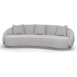 CLC8052-FS 4 Seater Sofa - Ash Grey Boucle - Furniture Castle