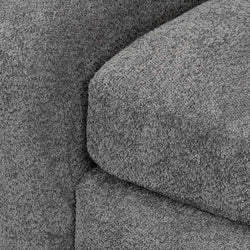 CLC8110-CA 3 Seater Fabric Sofa - Iron Grey - Furniture Castle