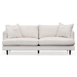 CLC8114-CA 3 Seater Fabric Sofa - Silver Rust - Furniture Castle