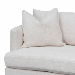 CLC8114-CA 3 Seater Fabric Sofa - Silver Rust - Furniture Castle