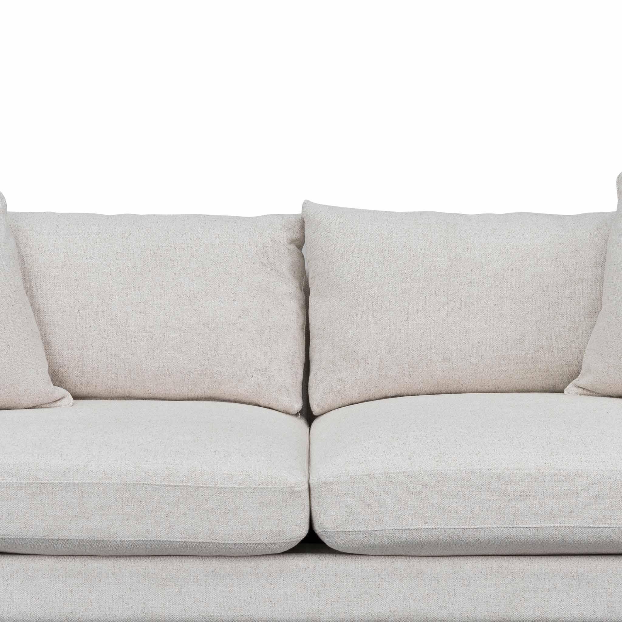 CLC8114-CA 3 Seater Fabric Sofa - Silver Rust - Furniture Castle