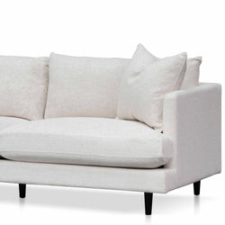 CLC8114-CA 3 Seater Fabric Sofa - Silver Rust - Furniture Castle