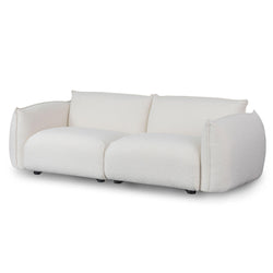 CLC8177-IG 3 Seater Sofa - White Wash Boucle - Furniture Castle