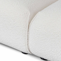 CLC8177-IG 3 Seater Sofa - White Wash Boucle - Furniture Castle