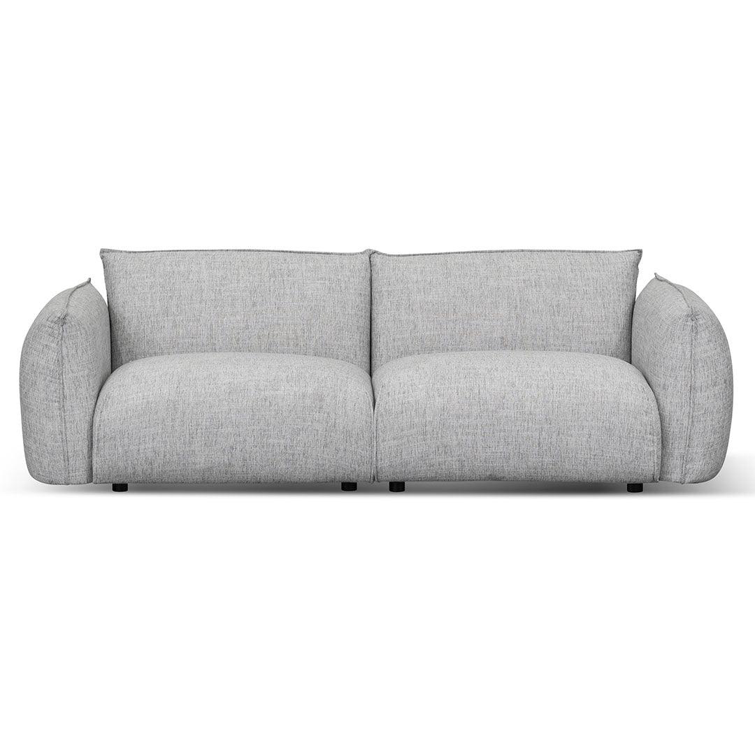 CLC8178-IG 3 Seater Sofa - Light Spec Grey - Furniture Castle