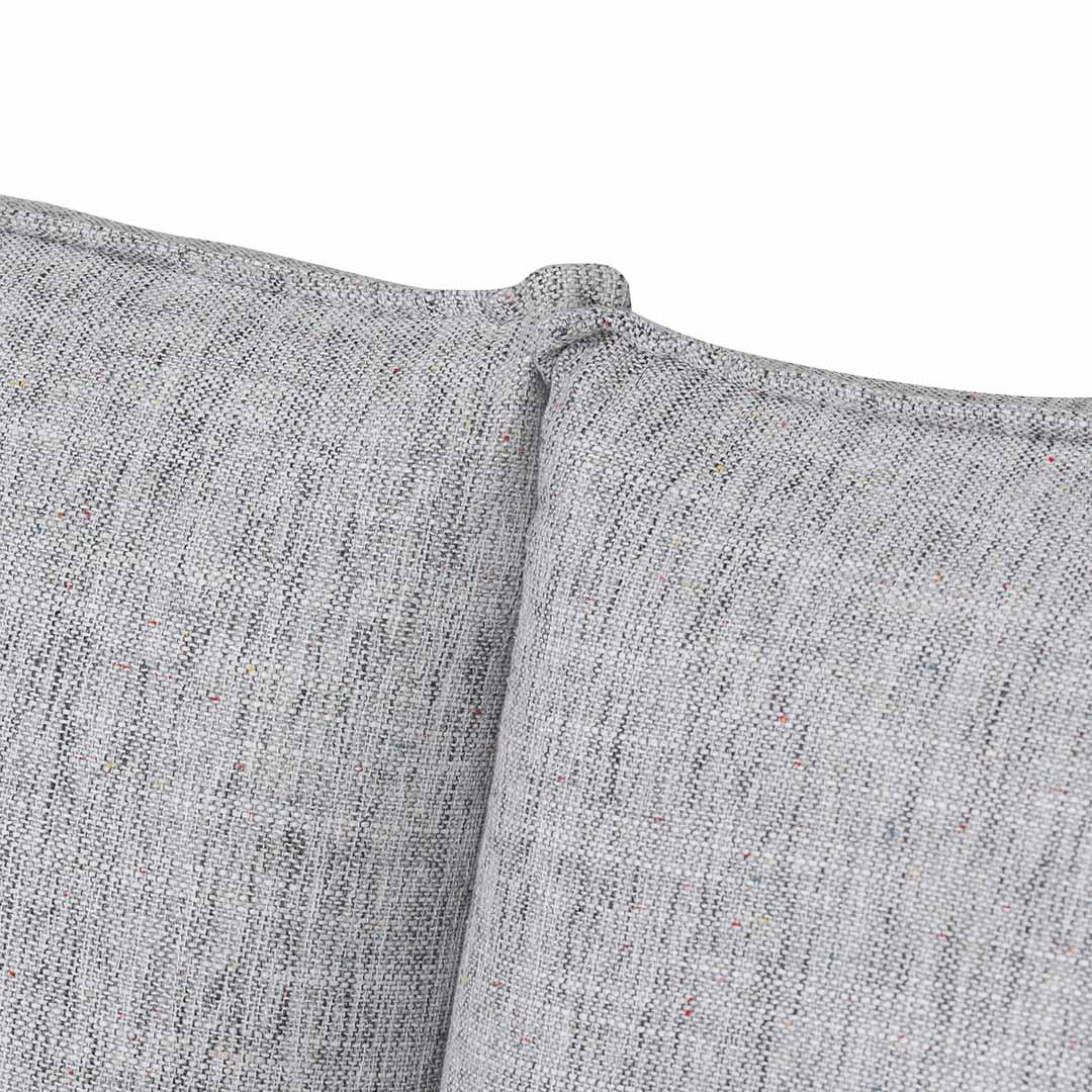 CLC8178-IG 3 Seater Sofa - Light Spec Grey - Furniture Castle