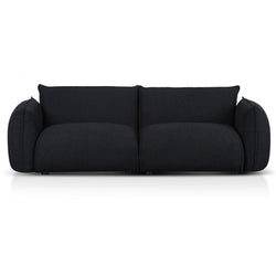 CLC8179-IG 3 Seater Sofa - Black Boucle - Furniture Castle