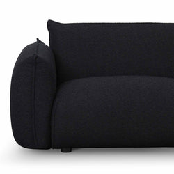 CLC8179-IG 3 Seater Sofa - Black Boucle - Furniture Castle
