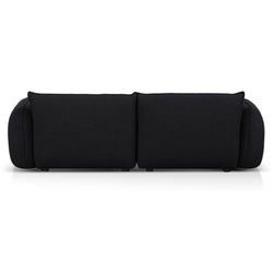 CLC8179-IG 3 Seater Sofa - Black Boucle - Furniture Castle