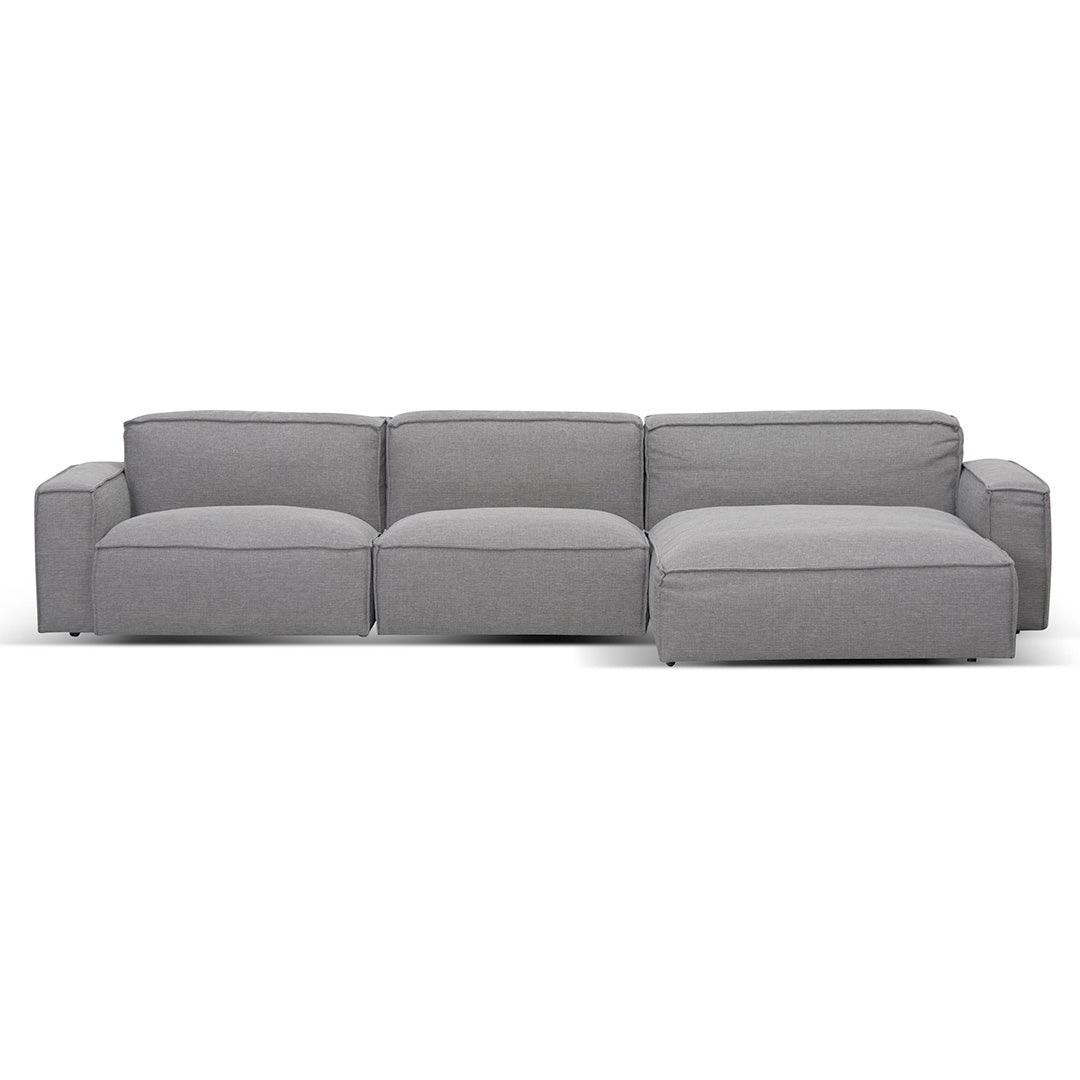 CLC8327-KSO Right Chaise Sofa - Graphite Grey - Furniture Castle
