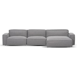 CLC8327-KSO Right Chaise Sofa - Graphite Grey - Furniture Castle