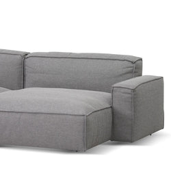 CLC8327-KSO Right Chaise Sofa - Graphite Grey - Furniture Castle