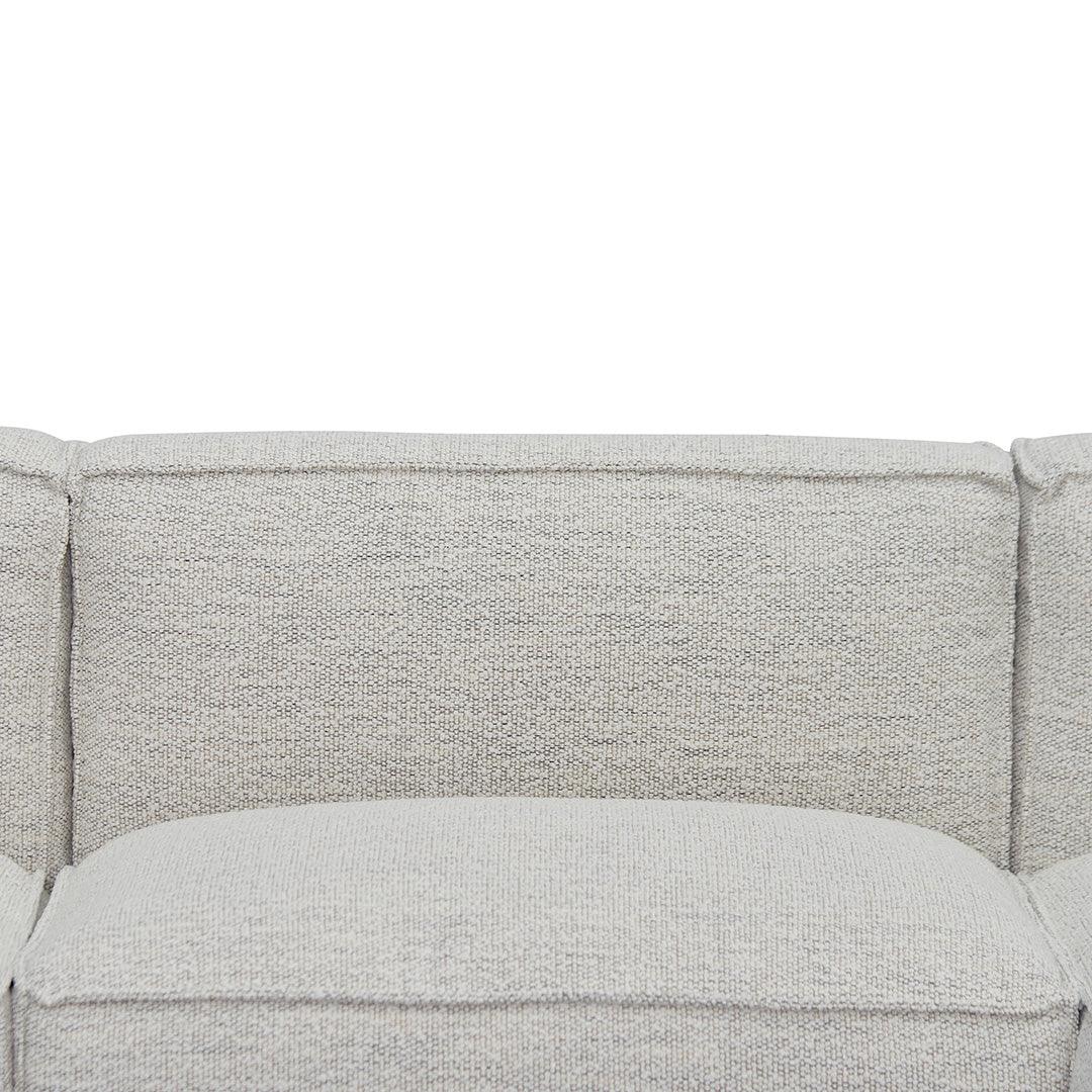 CLC8331-KSO Right Chaise Fabric Sofa - Fog Grey - Furniture Castle