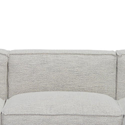 CLC8331-KSO Right Chaise Fabric Sofa - Fog Grey - Furniture Castle