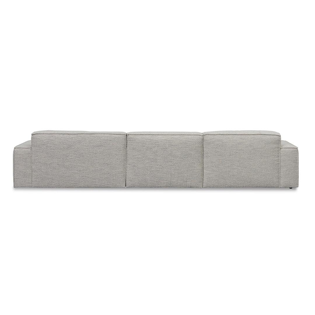 CLC8331-KSO Right Chaise Fabric Sofa - Fog Grey - Furniture Castle