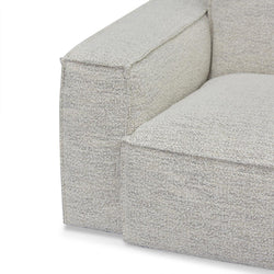 CLC8332-KSO Left Chaise Fabric Sofa - Fog Grey - Furniture Castle