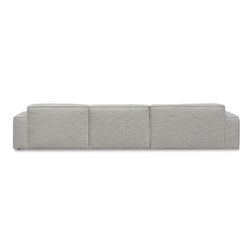 CLC8332-KSO Left Chaise Fabric Sofa - Fog Grey - Furniture Castle