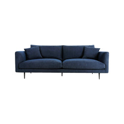 CLC8422-YY 4 Seater Fabric Sofa - Navy Blue - Furniture Castle