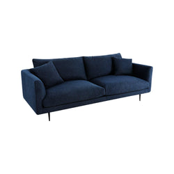 CLC8422-YY 4 Seater Fabric Sofa - Navy Blue - Furniture Castle
