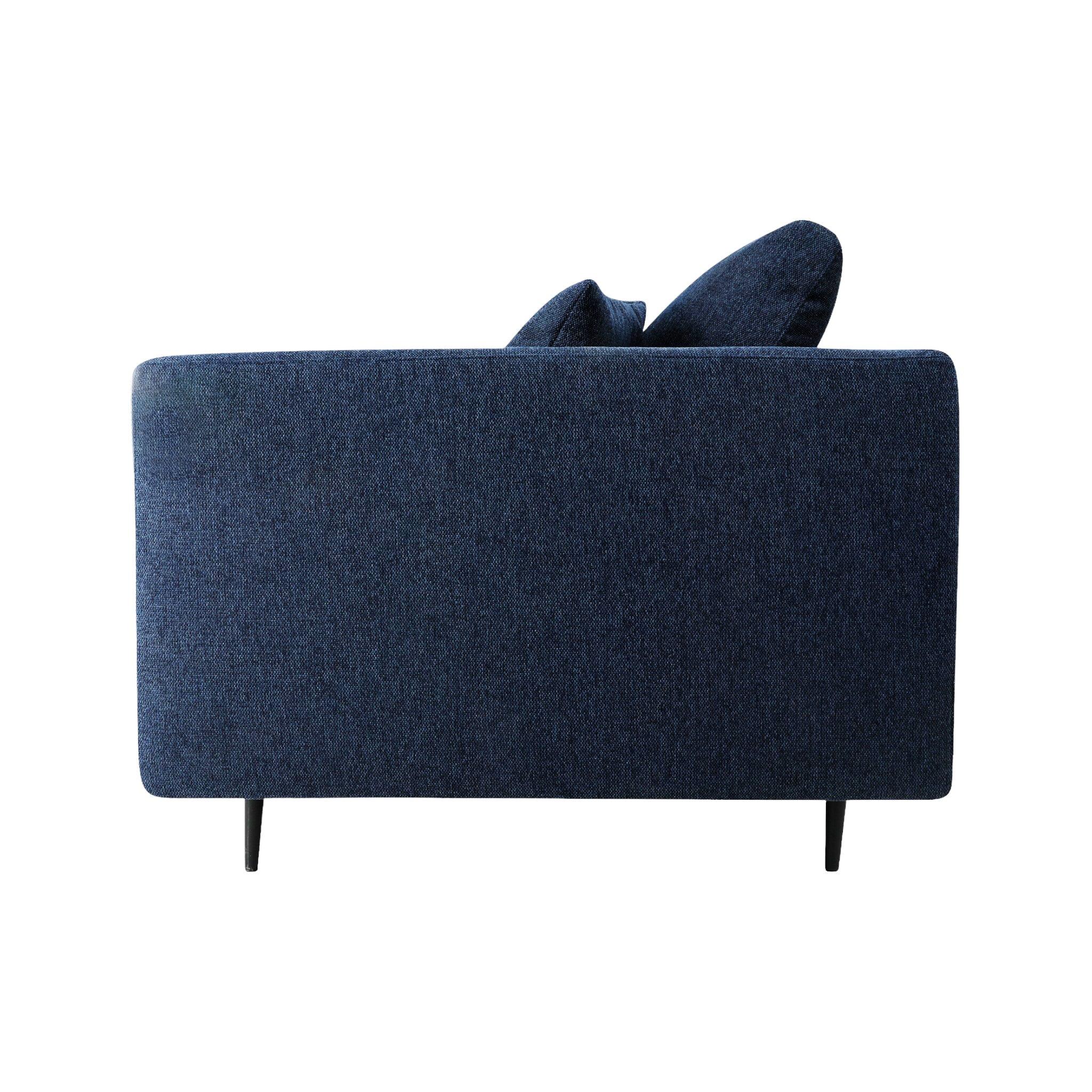CLC8422-YY 4 Seater Fabric Sofa - Navy Blue - Furniture Castle