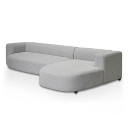 CLC8472-CA Right Chaise Sofa - Grey - Furniture Castle