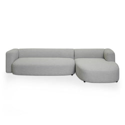 CLC8472-CA Right Chaise Sofa - Grey - Furniture Castle