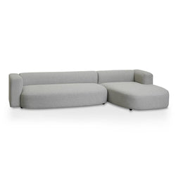 CLC8472-CA Right Chaise Sofa - Grey - Furniture Castle