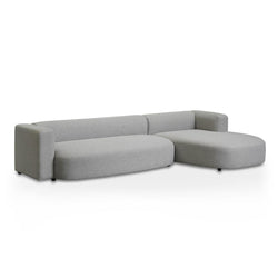 CLC8472-CA Right Chaise Sofa - Grey - Furniture Castle