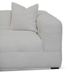 CLC8473-CA Left Chaise Sofa - Pearl Boucle - Furniture Castle