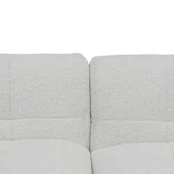 CLC8474-CA Right Chaise Sofa - Pearl Boucle - Furniture Castle