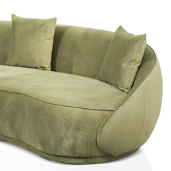 CLC8514-FS 4 Seater Fabric Sofa - Elegant Sage - Furniture Castle
