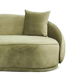CLC8514-FS 4 Seater Fabric Sofa - Elegant Sage - Furniture Castle