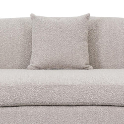 CLC8536-FS 3 Seater Sofa - Ash Grey Boucle - Furniture Castle