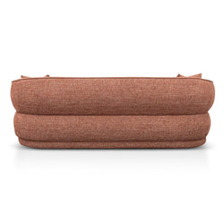 CLC8567-CA 3 Seater Sofa - Moss Rust Orange - Furniture Castle